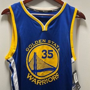NEW w/ TAGS - Official NBA Golden State Warriors Road Jersey - Kevin Durant #35